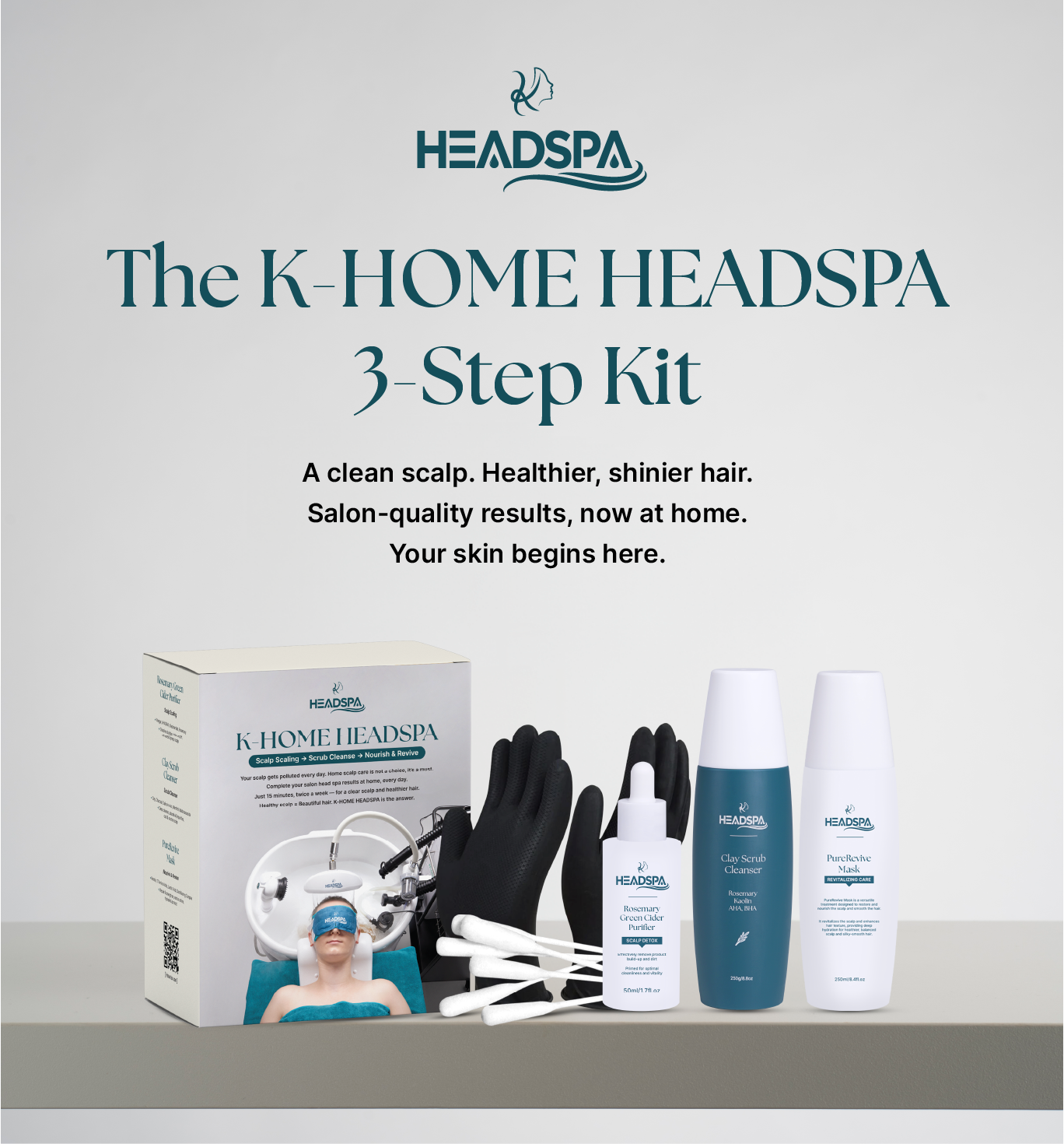 Experience a Salon-Quality Head Spa at Home: The K-HOME HEADSPA 3-Step Routine