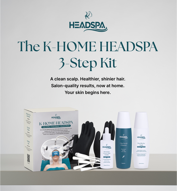 Experience a Salon-Quality Head Spa at Home: The K-HOME HEADSPA 3-Step Routine